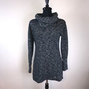 Merona tunic gray sweater